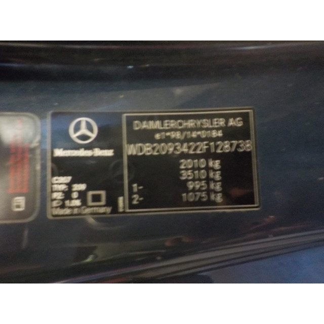 Pompa układu ABS Mercedes-Benz CLK (W209) (2002 - 2009) Coupé 1.8 200 K 16V (M271.940)
