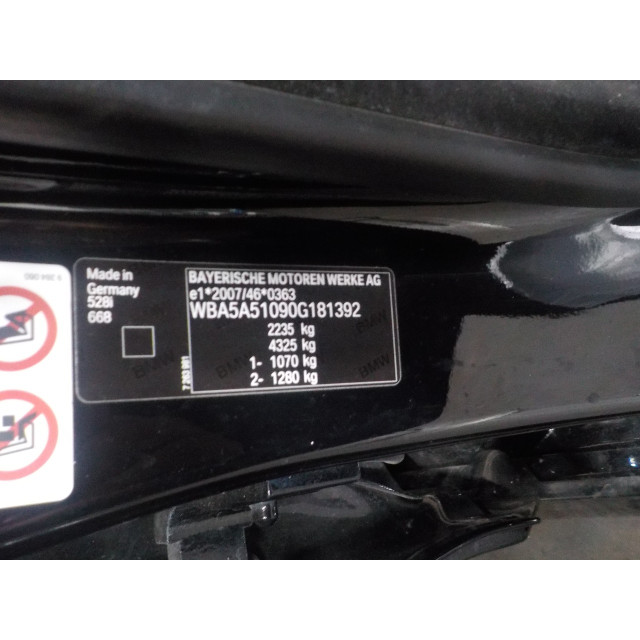 Panel sterowania temperaturą BMW 5 serie (F10) (2011 - 2016) Sedan 528i 16V (N20-B20A)
