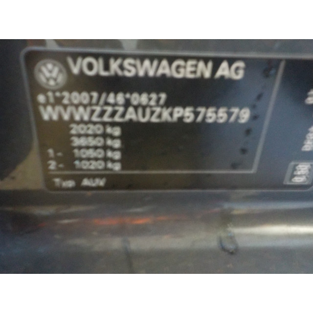 Lusterko wewnętrzne Volkswagen Golf VII Variant (AUVV) (2013 - 2020) Combi 2.0 TDI 16V (DFGA)