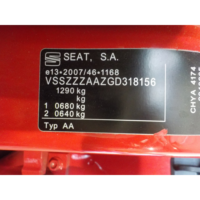 Nagrzewnica rezystancyjna Seat Mii (2011 - 2019) Hatchback 1.0 12V (CHYA)
