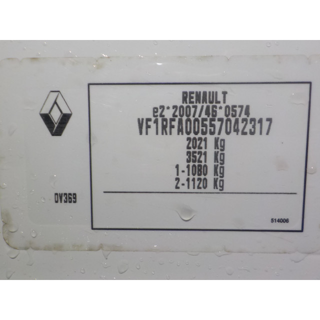 Mechanizm elektryczny centralnego zamka drzwi tylnych lewych Renault Scénic IV (RFAJ) (2016 - 2017) MPV 1.2 TCE 130 16V (H5F-408(H5F-F4))