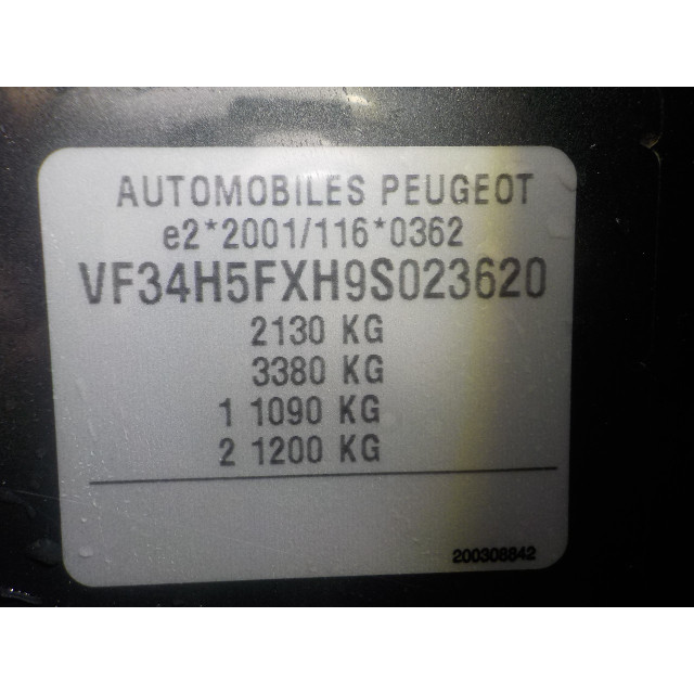 Mechanizm elektryczny centralnego zamka drzwi przednich prawych Peugeot 308 SW (4E/H) (2007 - 2014) Combi 5-drs 1.6 16V THP 150 (EP6DT(5FX))