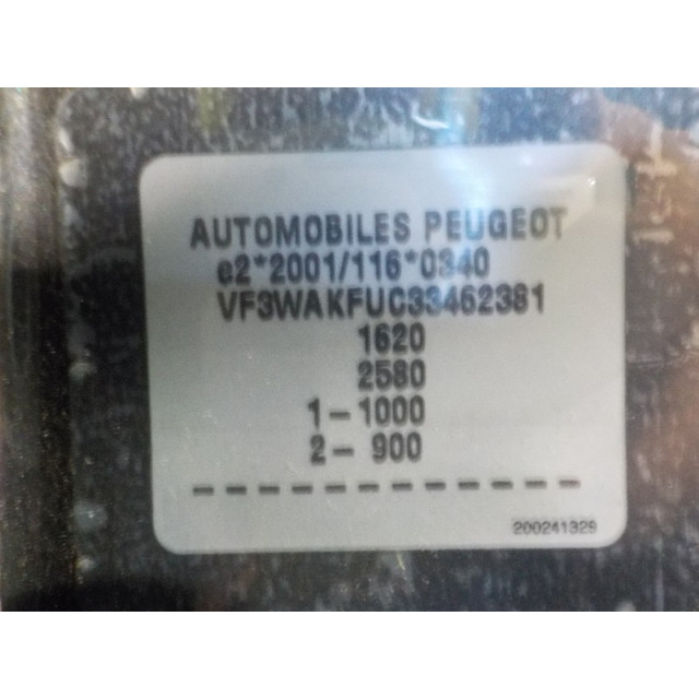 Lusterko zewnętrzne prawe sterowane elektrycznie Peugeot 207/207+ (WA/WC/WM) (2006 - 2013) Hatchback 1.4 16V (ET3J4(KFU))
