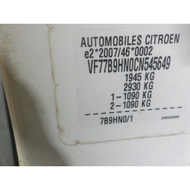 Pompa układu klimatyzacji Citroën Berlingo (2010 - 2018) Van 1.6 Hdi, BlueHDI 75 (DV6FE(BHW))