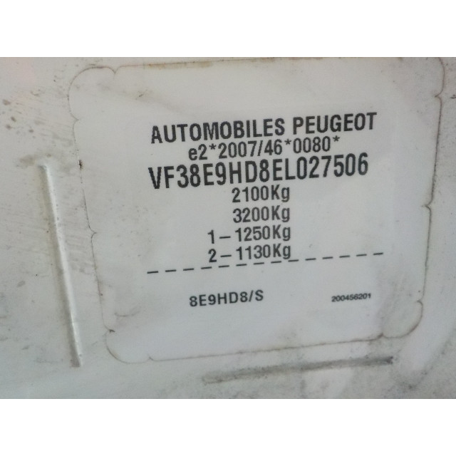 Skrzynia biegów mechaniczna Peugeot 508 SW (8E/8U) (2012 - 2018) Combi 1.6 HDiF 16V (DV6C(9HR))
