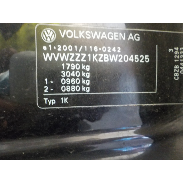 Mechanizm elektryczny centralnego zamka drzwi przednich prawych Volkswagen Golf VI (5K1) (2008 - 2012) Hatchback 1.2 TSI BlueMotion (CBZB(Euro 5))