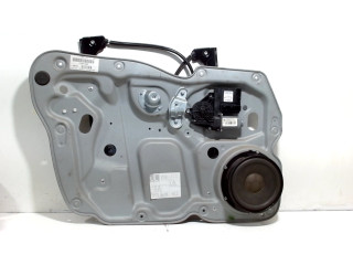 Mechanizm sterowania elektrycznego szyby drzwi przednich lewych Volkswagen Touran (1T3) (2010 - 2015) MPV 2.0 TDI 16V 170 (CFJA)